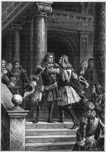 Tratado de Rastatt - Príncipe Eugene de Savoy e Marechal de Villars (comandantes de forças contrárias na Guerra de Sucessão Espanhola) - Guerra de sucessão da Espanha (1701 a 1714) - Tratado de Rastatt - Reunião de Marechal de Villars e Eugene de Savoie