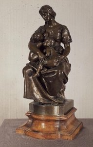 Caridade (bronze) de Paul Dubois