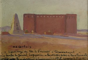 O Hermitage do Padre Charles Eugene de Foucauld (1858-1916) em Tamanrasset de Paul Elie Dubois