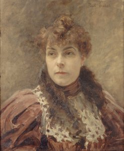 Retrato de Daniel Lesueur 1860-1921, c. 1895.