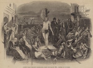 Águia de Salomão pregando o arrependimento durante a peste, 1665