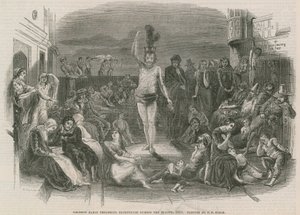Águia Salomão pregando o arrependimento durante a peste (gravação) de Paul Falconer Poole