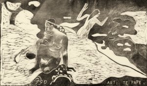 Escorra a água de Paul Gauguin