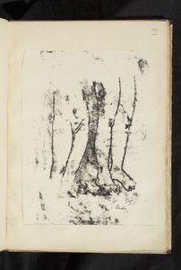 Antes e depois - Estudo das pernas de Paul Gauguin