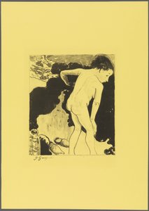 Badende in der Bretagne, aus der "Volpini Suite: Dessins lithographiques" de Paul Gauguin