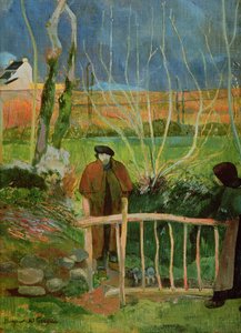 Bonjour Monsieur Gauguin, c.1889 (óleo sobre tela) de Paul Gauguin