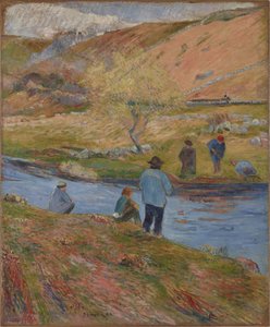 Pescadores Bretões, 1888. de Paul Gauguin