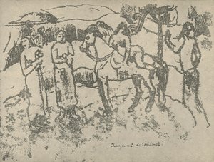 Mudança de residência, 1936 de Paul Gauguin