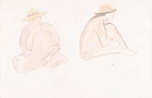 Esboços taitianos de Paul Gauguin