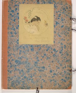 Desenho para um prato - Leda de Paul Gauguin
