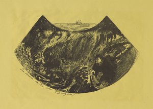 Dramas do mar: uma descida ao turbilhão, 1889 de Paul Gauguin