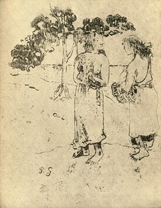 Desenho, 1936 de Paul Gauguin