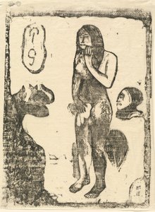 Eva, em ou depois de 1895. de Paul Gauguin