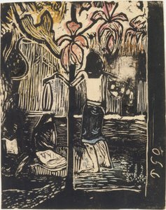 Fragrância Noa Noa, bloco pequeno, 1894-95., 1894-95. de Paul Gauguin