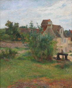Francês: La Ferme de Busagny à Osny Quinta de Busagny, Osny de Paul Gauguin