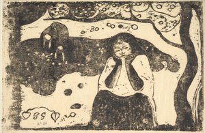 Miséria Humana, 1898-99. de Paul Gauguin