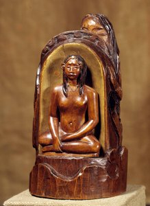 Idol a la pearl Escultura em madeira, ouro e pérola de Paul Gauguin (1848-1903). 1892-1893 Sol. 0,23x0,12x0,11 m Paris, musee d