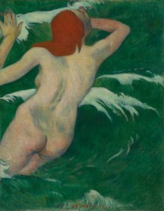 Nas ondas de Paul Gauguin