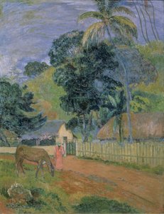 Paisagem de Paul Gauguin