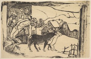 Le Calvarie Breton, 1898-99. de Paul Gauguin