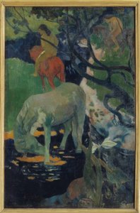 O cavalo branco de Paul Gauguin