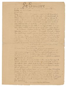 Le sourire: Journal sérieux, 19 de setembro de 1899 de Paul Gauguin