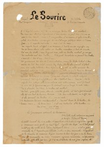 Le sourire: Jornal sérieux, 13 de outubro de 1899 de Paul Gauguin