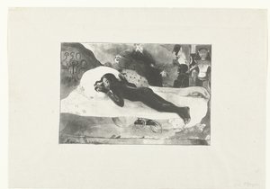 Menina mentirosa e espíritos de falecidos
Visto por espíritos do falecido
Manao tupapau (título sobre o objecto) de Paul Gauguin