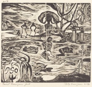 Mahana Atua (O Alimento dos Deuses) de Paul Gauguin