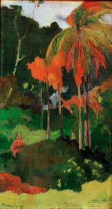 Pedra quente I de Paul Gauguin