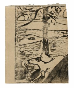 Manao tupapau (Ela pensa no fantasma ou o fantasma pensa nela) de Paul Gauguin