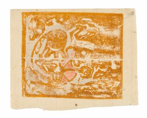 Maoris e animais de Paul Gauguin