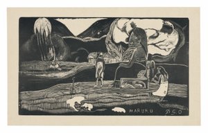 Maruru (Oferendas de Gratidão), da Suíte Noa Noa de Paul Gauguin
