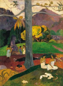 Mata Mua nos tempos antigos, 1892 de Paul Gauguin