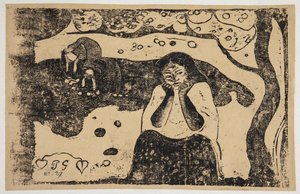 misérias humanas. de Paul Gauguin