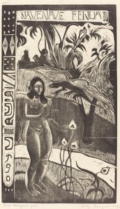 Nave Nave Fenua (Terra Encantadora) de Paul Gauguin