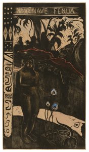 Nave nave fenua (Terra deliciosa), da Suite Noa Noa de Paul Gauguin