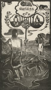 Noa Noa Perfumado, Perfumado, 18941895. de Paul Gauguin