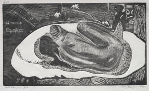 Noa Noa: Manao Yupapau (Observado pelos Espíritos dos Mortos) de Paul Gauguin