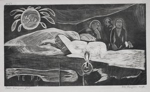 Noé: A Noite Eterna, 1893-94. de Paul Gauguin