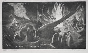 Noé Noé; O Diabo Fala (Mahna No Varua Ino) de Paul Gauguin