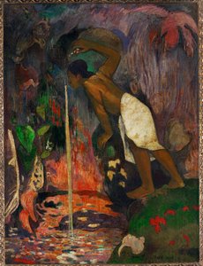 Pape Moe (óleo sobre tela) de Paul Gauguin