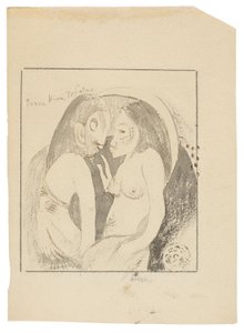 Parau Hina Tefatou (Palavras entre a Deusa da Lua e o Deus da Terra) de Paul Gauguin