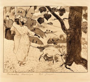 Martinica Pastoral de Paul Gauguin