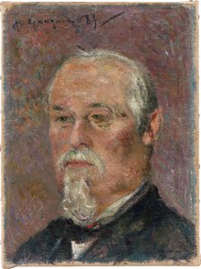 Retrato de Philibert Favre, 1885. de Paul Gauguin
