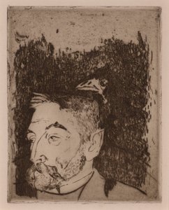 Retrato de St?phane Mallarm? de Paul Gauguin