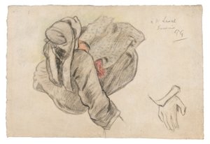 Mulher bretã sentada de Paul Gauguin
