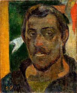 Auto-retrato, 1890-1894. de Paul Gauguin