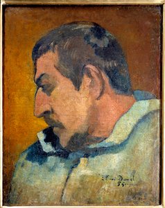 Auto-retrato. Pintura de Paul Gauguin (1848-1903) de Paul Gauguin