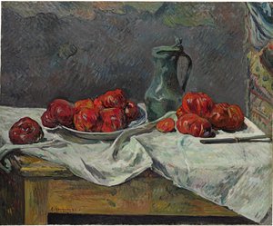 Natureza morta com tomates, 1883 de Paul Gauguin